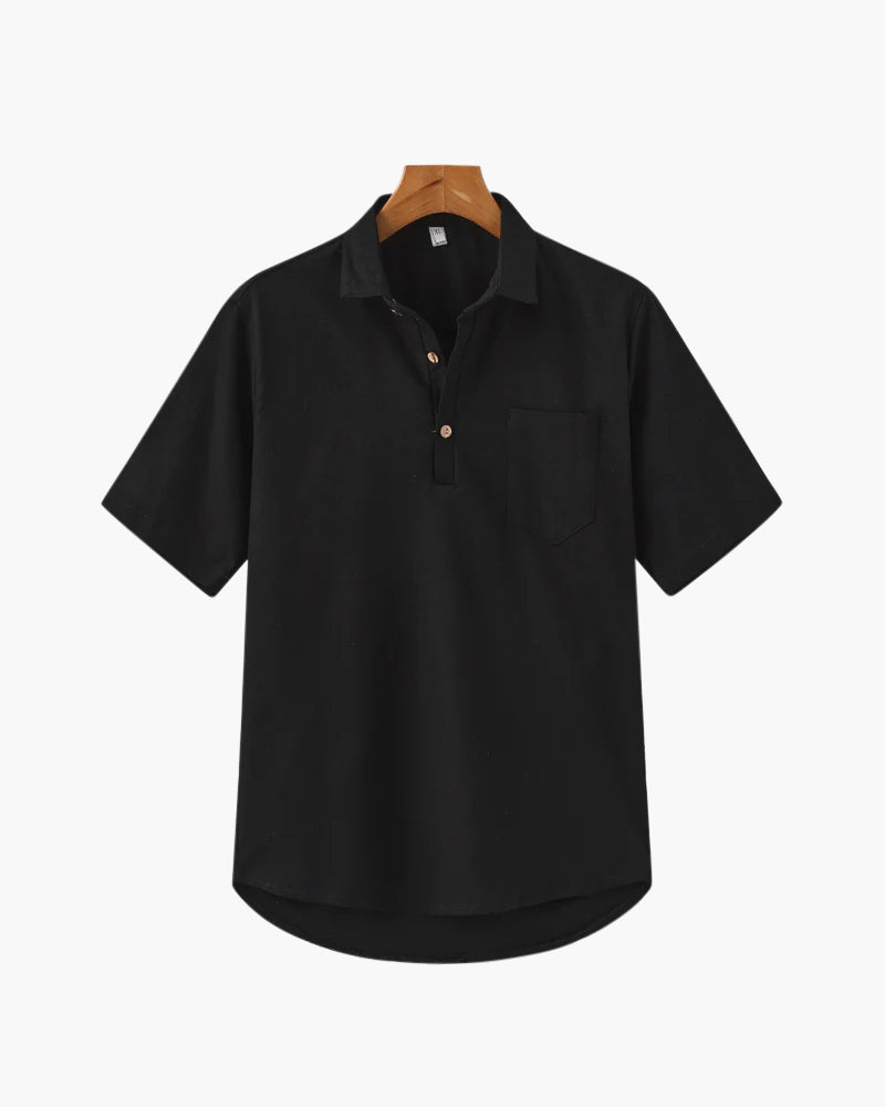 Casablanca - lniane polo