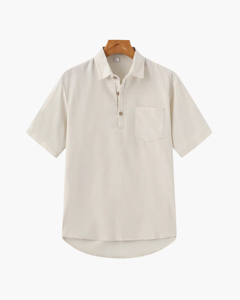 Casablanca - lniane polo