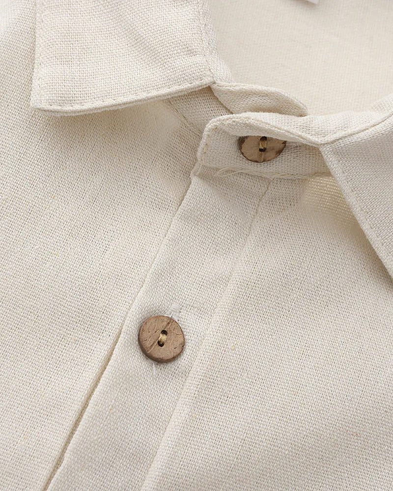 Casablanca - lniane polo