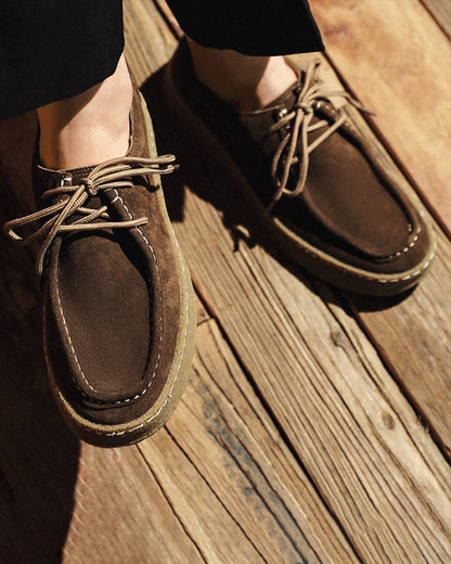 Premium zamszowe buty miasta