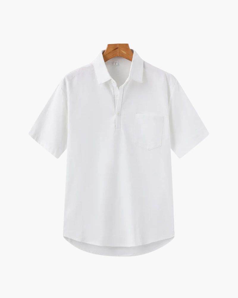 Casablanca - lniane polo