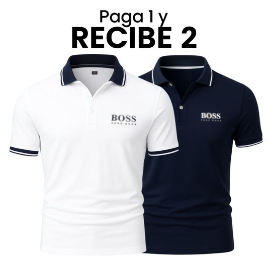 [Kup1 i weź 2] zestaw premierowych H.Boss Pole t -Shirts